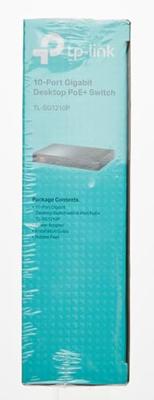 TP-Link TL-SG1210P Unmanaged Gigabit Ethernet (10/100/1000) Power over Ethernet (PoE) Grijs