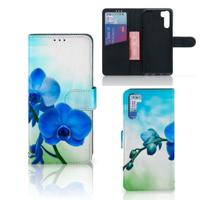 OPPO A91 | Reno3 Hoesje Orchidee Blauw - Cadeau voor je Moeder - thumbnail