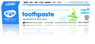 Green People Tandpasta spearmint & aloe vera 50 Milliliter Green People Tandpasta spearmint & aloe vera 50 Milliliter