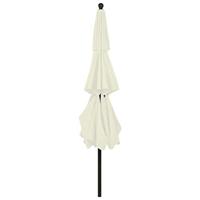 Parasol 3-laags met aluminium paal 3,5 m zandkleurig - thumbnail