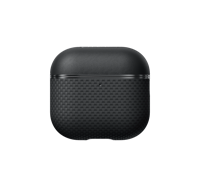 Pitaka Aramid fiber hoesje AirPods 4 - Black/Grey - thumbnail