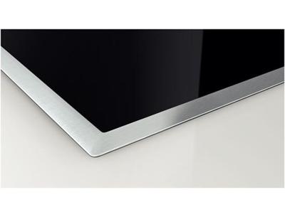 Bosch PKE645B17E kookplaat Zwart, Roestvrijstaal Ingebouwd Keramisch 4 zone(s)