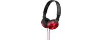Sony MDR-ZX310AP On-ear hoofdtelefoon Rood - thumbnail
