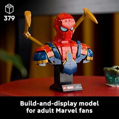 LEGO super heroes 76326 iron spider-man buste LEGO super heroes 76326 iron spider-man buste