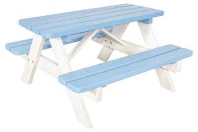 Kinderpicknicktafel Mickey blauw/wit - thumbnail