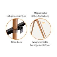 My Wall HT23L TV-voet In hoogte verstelbaar, Uittrekbaar 114,3 cm (45) - 165,1 cm (65) Staand, Uittrekbaar, In hoogte verstelbaar, Draaibaar - thumbnail