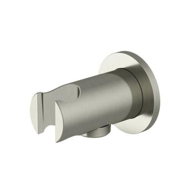 Hotbath Archie Wandsteun - uitlaat - geschikt voor handdouchehouder - RVS AR515IX