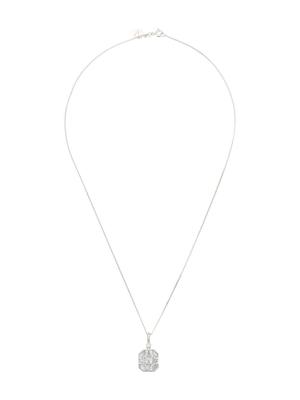 V by Laura Vann Nina crystal necklace - SILVER