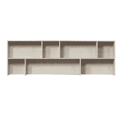 WOOOD Opzetkast 'New Gravure' t.b.v. Dressoir 'New Gravure' Grenenhout, kleur Dust