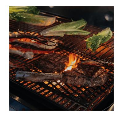 Weber Dual-Sided Sear bbq rooster gietijzer