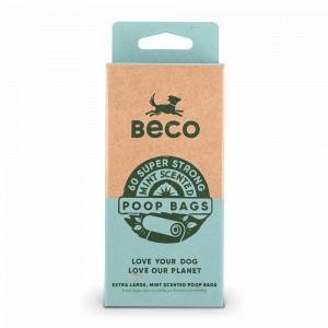 Beco Bags Poepzakjes Mint - 60 stuks 3 verpakkingen