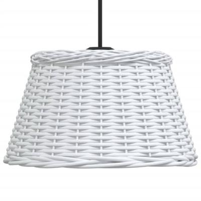 Plafondlampenkap 50x30 cm wicker wit Plafondlampenkap 50x30 cm wicker wit