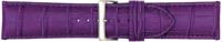 Horlogeband Poletto 454S.11.24 Leder Violet 24mm - thumbnail