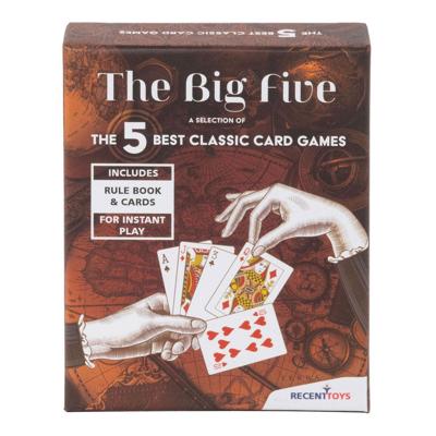 Recent Toys The big five kaartspel