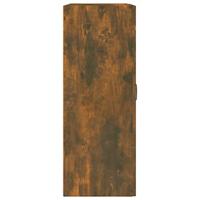 Hangkast 69,5x32,5x90 cm gerookt eikenkleurig - thumbnail