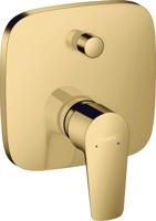 Hansgrohe Talis E ééngreeps badmengkraan afbouwdeel met zekerheidscombinatie, Polished Gold Optic - thumbnail