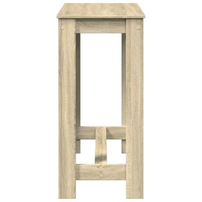 Bartafel 102x50x103,5 cm bewerkt hout sonoma eikenkleurig Bartafel 102x50x103,5 cm bewerkt hout sonoma eikenkleurig