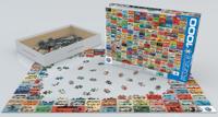 The VW Groovy Bus (1000 Stukjes) - Puzzel;Puzzel (0628136607834) - thumbnail