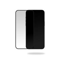 Mobilize Glass Screen Protector with Applicator for Apple iPhone 15 Pro Max Black Frame - thumbnail