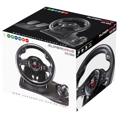 Racestuur - SUPERDRIVE - GS550 - Met pedalen - Versnellingspook - Trillingen - Multi-platform