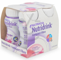 Nutridrink Compact Fibre Aardbei - thumbnail