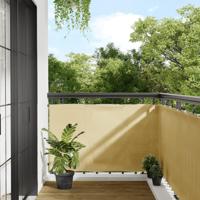VidaXL Balkonscherm 90x700 cm 100% oxford polyester zandkleurig - thumbnail