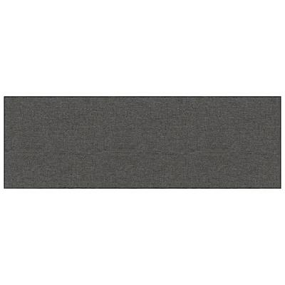 Wandpanelen 12 st 3,24 m 90x30 cm stof donkergrijs Wandpanelen 12 st 3,24 m 90x30 cm stof donkergrijs