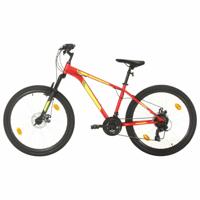 vidaXL Mountainbike 21 versnellingen 27,5 inch wielen 38 cm frame rood - thumbnail