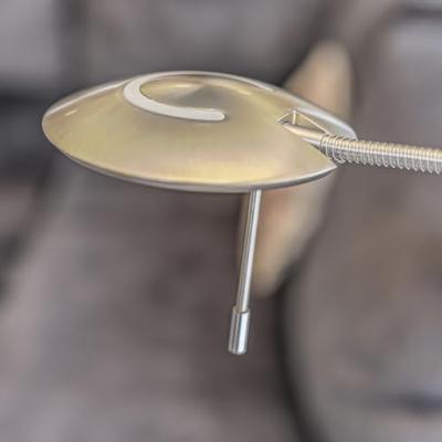 Steinhauer RVS bureaulampZenith Led - 2200-4000K - 1470ST