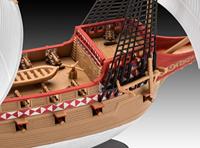 Otto Simon Revell hms revenge sir francis drake&apos;s vlaggenschip, easy click system inclusief verf en penseel - thumbnail