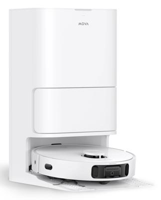MOVA E40 ULTRA - Stofzuiger en wasmachine met automatische lediging - 19.000 Pa - MaxiReach-wastechnologie - Anti-klit zijborstel