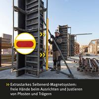 Stabila Waterpas | 150 cm | aluminium geel | ± 0,5 mm/m | 1 stuk - 19182 19182 - thumbnail