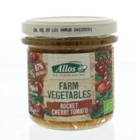 Allos Groentepread Rucola Cherry Tomaat - thumbnail