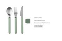 Mepal bestekset silueta 3 delig nordic white - thumbnail