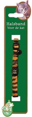 Kattenhalsband nylon tijger print Kitten-en-kattenhalsbanden Gebr. de Boon - Gebr de boon