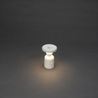 Konstsmide 7833-250 Nantes LED-accutafellamp Wit - thumbnail