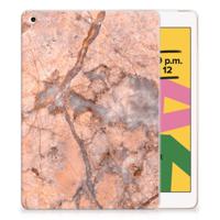 Apple iPad 10.2 | iPad 10.2 (2020) | 10.2 (2021) Tablet Back Cover Marmer Oranje - thumbnail