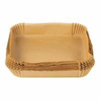 Papier voor luchtfriteuse Masterpro bgmp-7606 26 x 26 x 4,5 cm (100 Stuks) - thumbnail