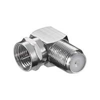 Goobay WE 1166 W LC kabel-connector BNC-F - M > BNC-F - FM Roestvrijstaal - thumbnail