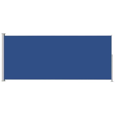 VidaXL Tuinscherm uittrekbaar 200x500 cm blauw
