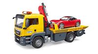 Bruder MAN TGS sleepwagen met Roadster 1:16 - thumbnail
