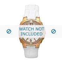 Guess horlogeband W11558L1 Leder Wit - thumbnail