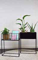 Urban Interiors Bijzettafel 'Atlanta' 55 x 20cm, kleur Zwart - thumbnail