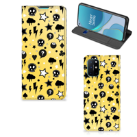 Mobiel BookCase OnePlus 8T Punk Geel - thumbnail
