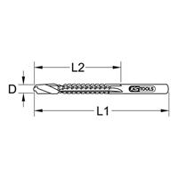 KS Tools 3320333 Staal Hardmetalen freesboren 1 stuk(s) - thumbnail