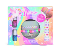 Casuelle Unicorn Nail Art Giftset met Armband - thumbnail