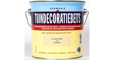 Tuindecoratiebeits 719 allure white 2500 ml Hermadix - Hermadix
