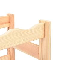 Wijnrek voor 20 flessen grenenhout - thumbnail