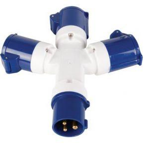 Cee drieweg splitter Velleman - Velleman