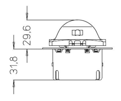 Kopp 805800010 Bewegingsmelder Inzetstuk Europa Arctisch-wit, Mat 1 stuk(s)